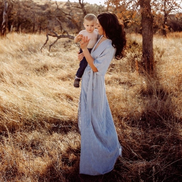 Honey Belle Dresses & Skirts - Honey Belle | faux wrap boho maxi